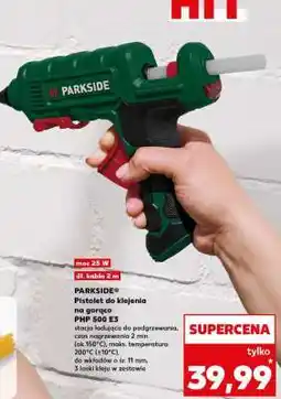 Kaufland PARKSIDE Pistolet do klejenia na gorąco PHP 500 E3 oferta
