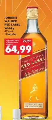 Kaufland JOHNNIE WALKER RED LABEL oferta