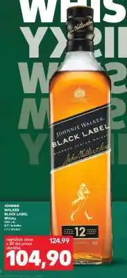 Kaufland JOHNNIE WALKER BLACK LABEL Whisky oferta
