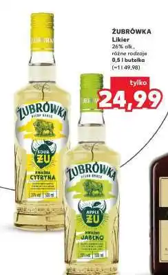 Kaufland Żubrówka likier oferta