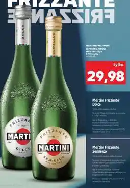 Kaufland MARTINI FRIZZANTE SEMISECO, DOLCE oferta