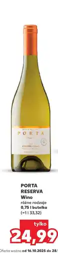 Kaufland PORTA RESERVA oferta