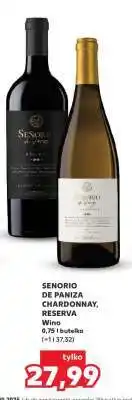 Kaufland SENORIO DE PANIZA CHARDONNAY RESERVA oferta