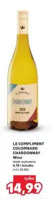Kaufland LE COMPLIMENT COLOMBARD CHARDONNAY oferta