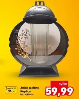 Kaufland Znicz szklany Kaplica oferta
