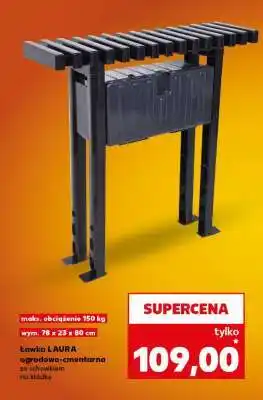 Kaufland Ławka LAURA ogrodowo-cmentarna oferta