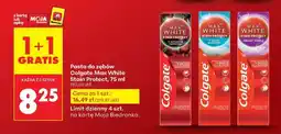 Biedronka Pasta do zębów Colgate Max White Stain Protect, 75 ml oferta