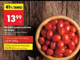 Biedronka Pomidory papryczkowe na wagę oferta