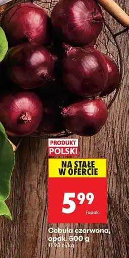 Biedronka Cebula czerwona opak . 500 g oferta