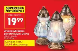Biedronka Znicz z wkładem parafinowym, 250 g oferta