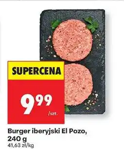 Biedronka Burger iberyjski El Pozo , 240 g oferta
