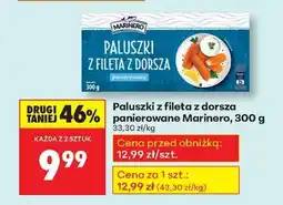Biedronka Paluszki z fileta z dorsza panierowane Marinero , 300 g oferta