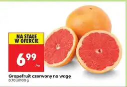 Biedronka Grapefruit czerwony na wage oferta