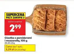 Biedronka Ciastko z pomidorami i mozzarellą, 105 g oferta