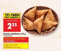 Biedronka Rożek z jabłkiem , 95 g oferta