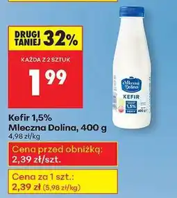 Biedronka Kefir 1,5 % Mleczna Dolina , 400 g oferta