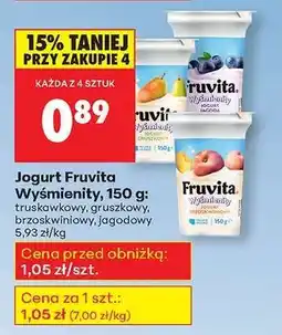 Biedronka Jogurt Fruvita Wyśmienity, 150 g oferta