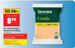 Biedronka Ser żółty Gouda Światowid, 400 g oferta