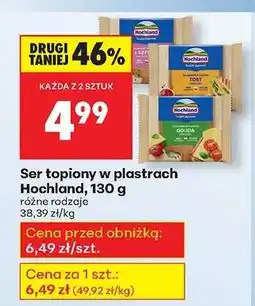 Biedronka Ser topiony w plastrach Hochland , 130 g oferta