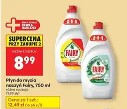 Biedronka Płyn do mycia naczyń Fairy, 750 ml oferta