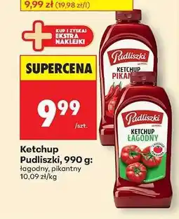 Biedronka Ketchup Pudliszki, 990 g oferta