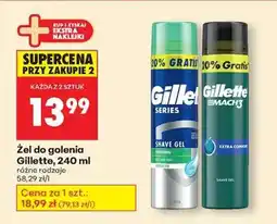 Biedronka Żel do golenia Gillette 240 ml oferta
