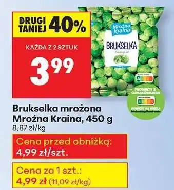 Biedronka Brukselka mrożona Mroźna Kraina, 450 g oferta
