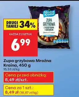 Biedronka Zupa grzybowa Mroźna Kraina, 450 g oferta
