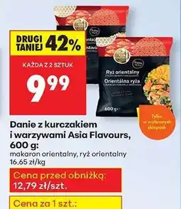 Biedronka Danie z kurczakiem i warzywami Asia Flavours, 600 g oferta