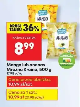 Biedronka Mango lub ananas Mroźna Kraina, 500 g oferta