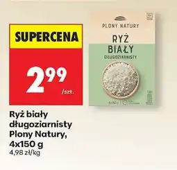 Biedronka Ryż biały długoziarnisty Plony Natury 4x150 g oferta