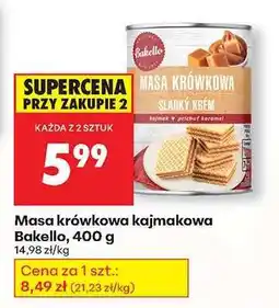 Biedronka Masa krówkowa kajmakowa Bakello, 400 g oferta