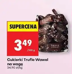 Biedronka Cukierki Trufle Wawel na wagę oferta