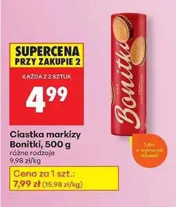 Biedronka Ciastka markizy Bonitki, 500 g oferta