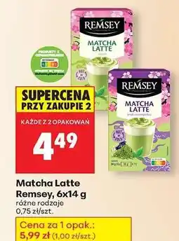 Biedronka Matcha Latte Remsey, 6x14 g oferta