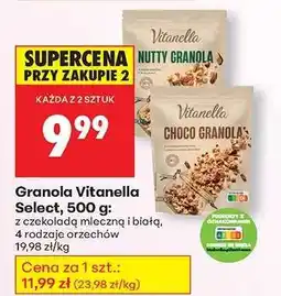 Biedronka Granola Vitanella Select, 500 g oferta