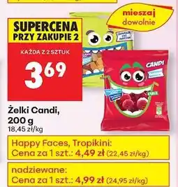 Biedronka Żelki Candi, 200 g oferta