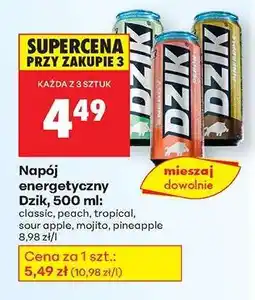 Biedronka Napój Energetyczny Dzik 500 ml oferta