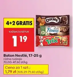 Biedronka Baton Nestlé, 17-25 g oferta
