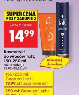 Biedronka Kosmetyki do włosów Taft, 150-250 ml oferta