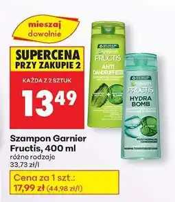 Biedronka Szampon Garnier Fructis 400 ml oferta