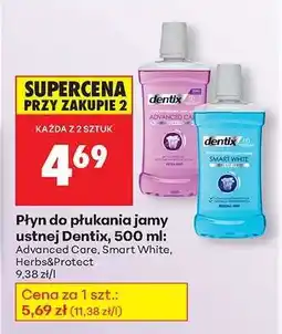 Biedronka Płyn do płukania jamy ustnej Dentix, 500 ml oferta