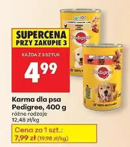 Biedronka Karma dla psa Pedigree 400 g oferta