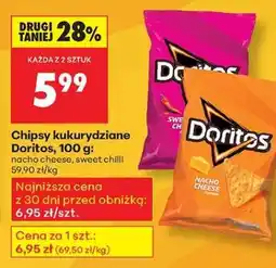 Biedronka Chipsy kukurydziane Doritos, 100 g oferta