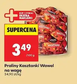 Biedronka Praliny Kasztanki Wawel na wagę oferta