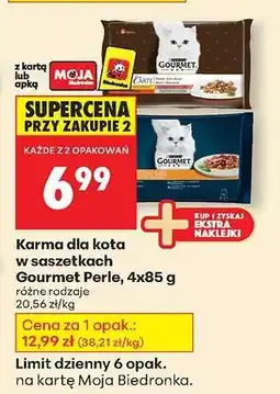 Biedronka Gourmet Perle, 4x85 g oferta
