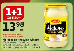 Auchan Majonez dekoracyjny Winiary oferta