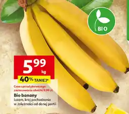 Auchan Banany bio Auchan oferta