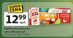 Auchan Paluszki rybne Kapitańskie Abramczyk oferta