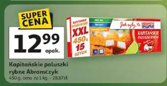 Auchan Paluszki rybne Kapitańskie Abramczyk oferta